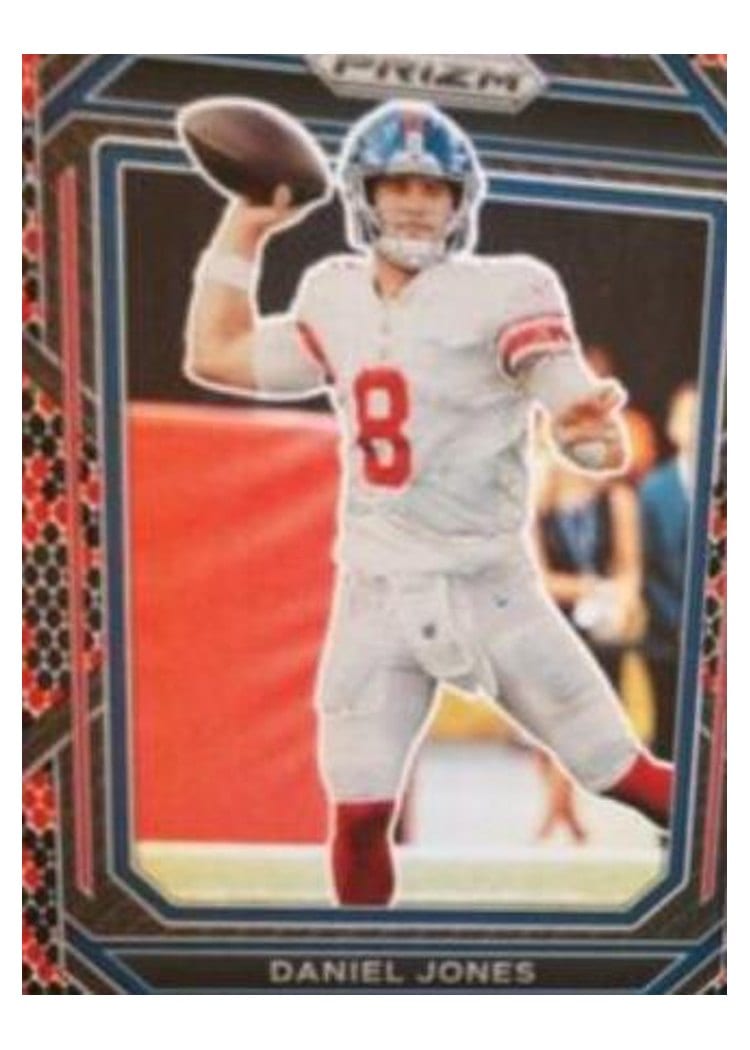2022 Panini Prizm Base Set Daniel Jones #217 card
