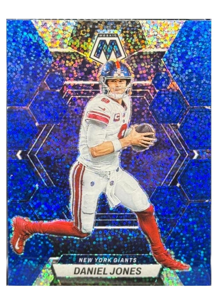 2023 Panini Mosaic Base Set Daniel Jones #176 card