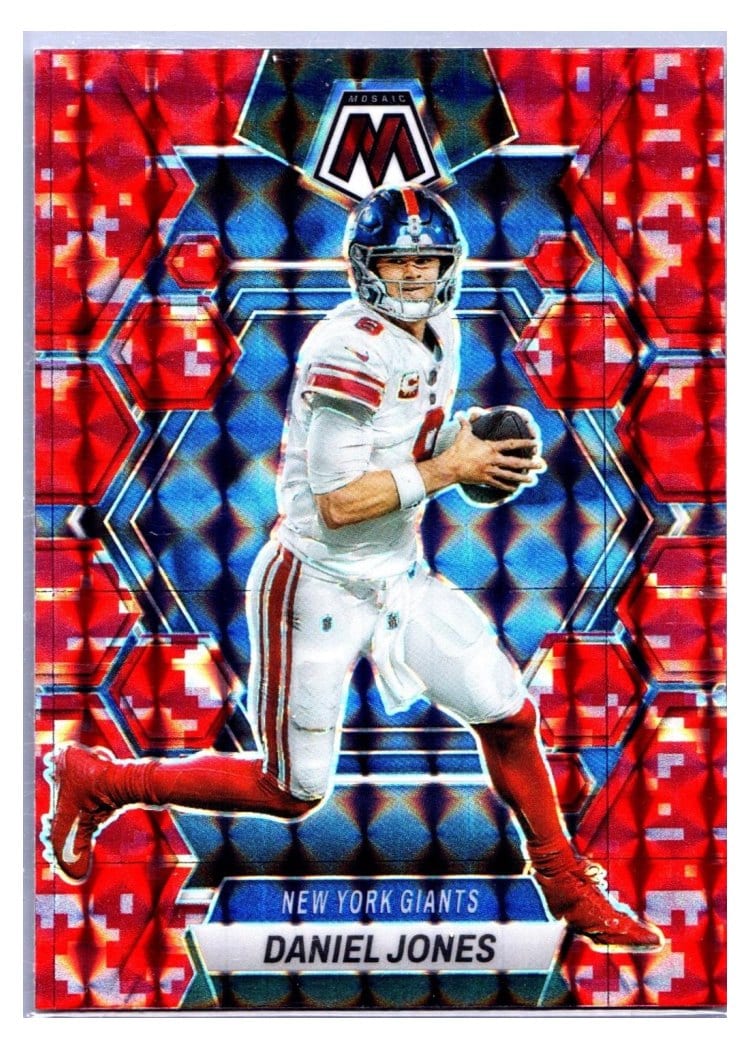 2023 Panini Mosaic Base Set Daniel Jones #176 card