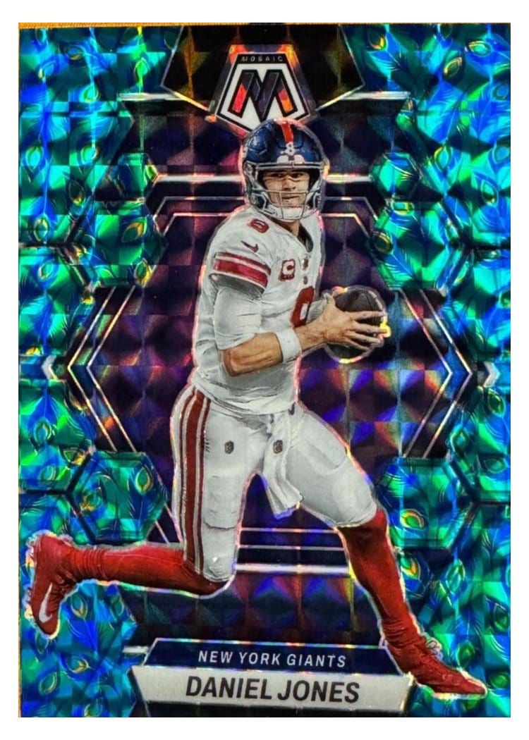 2023 Panini Mosaic Base Set Daniel Jones #176 card