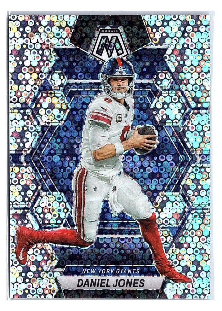 2023 Panini Mosaic Base Set Daniel Jones #176 card