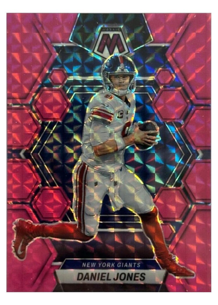 2023 Panini Mosaic Base Set Daniel Jones #176 card