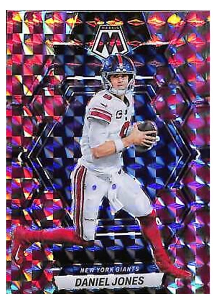 2023 Panini Mosaic Base Set Daniel Jones #176 card