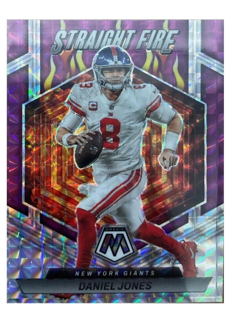 2023 Panini Mosaic Base Set Daniel Jones #176 card