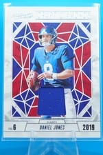 2024 Panini Absolute Draft Diamonds Jersey Daniel Jones #DDJ-DJS card