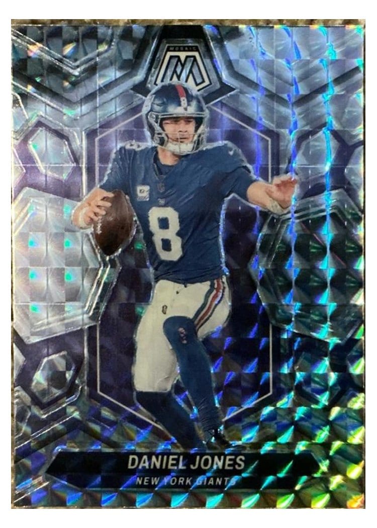 2024 Panini Mosaic Base Set Daniel Jones #162 card