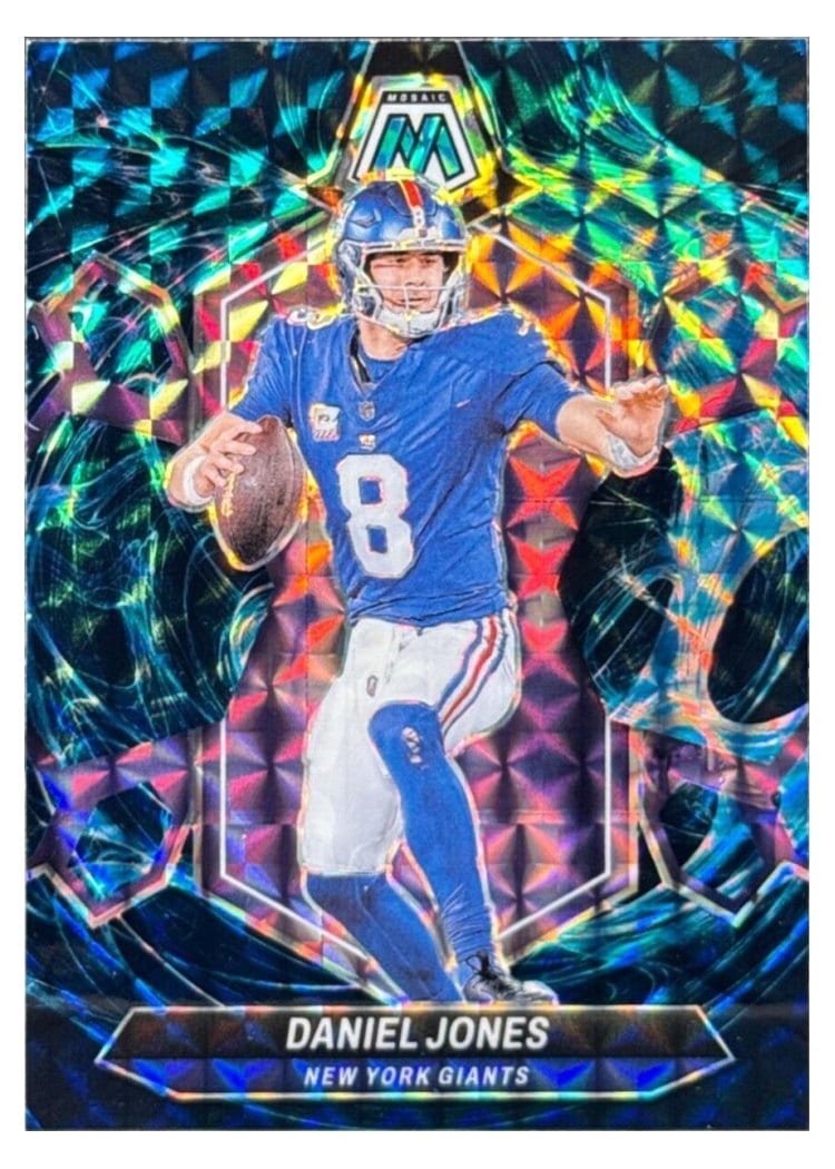2024 Panini Mosaic Base Set Daniel Jones #162 card