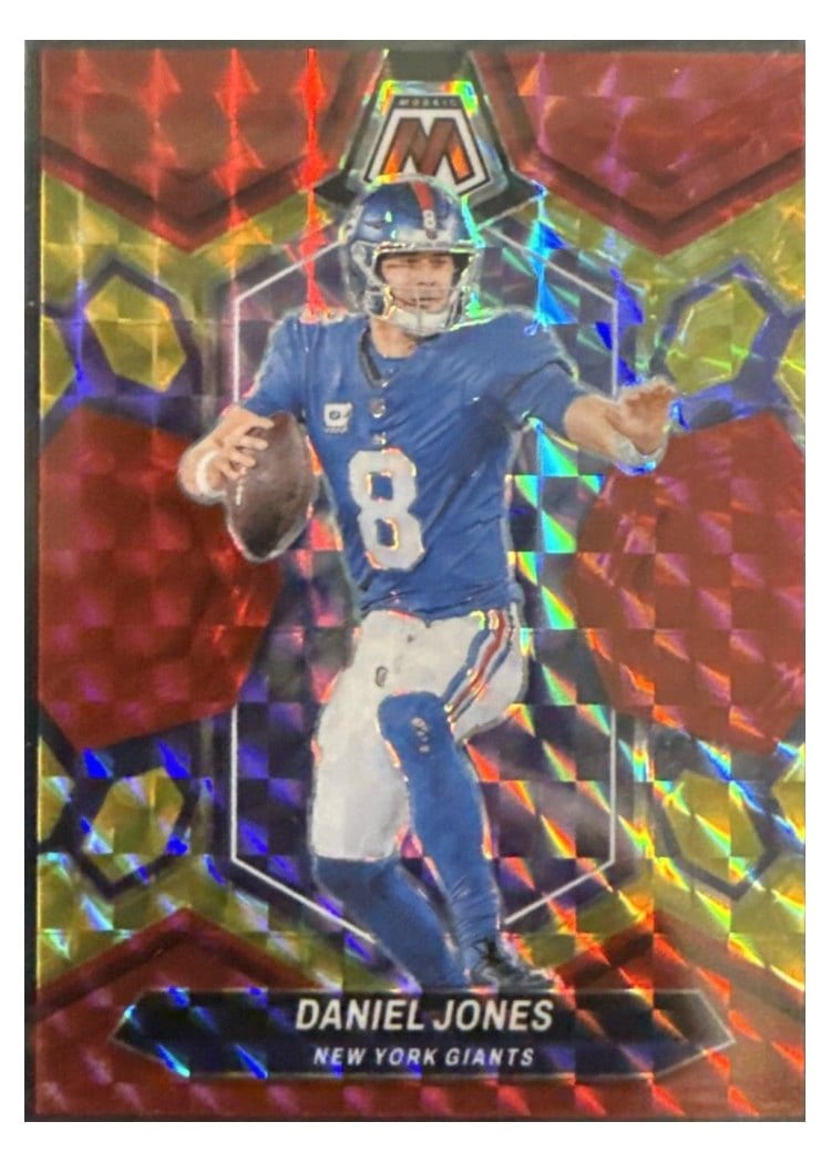 2024 Panini Mosaic Base Set Daniel Jones #162 card