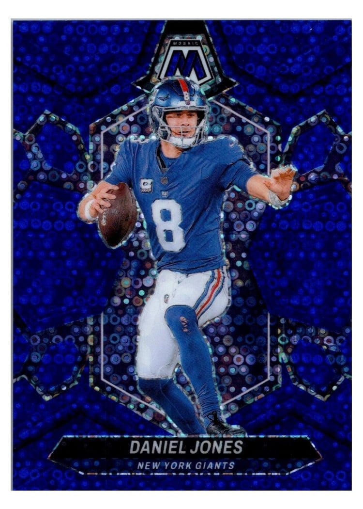 2024 Panini Mosaic Base Set Daniel Jones #162 card
