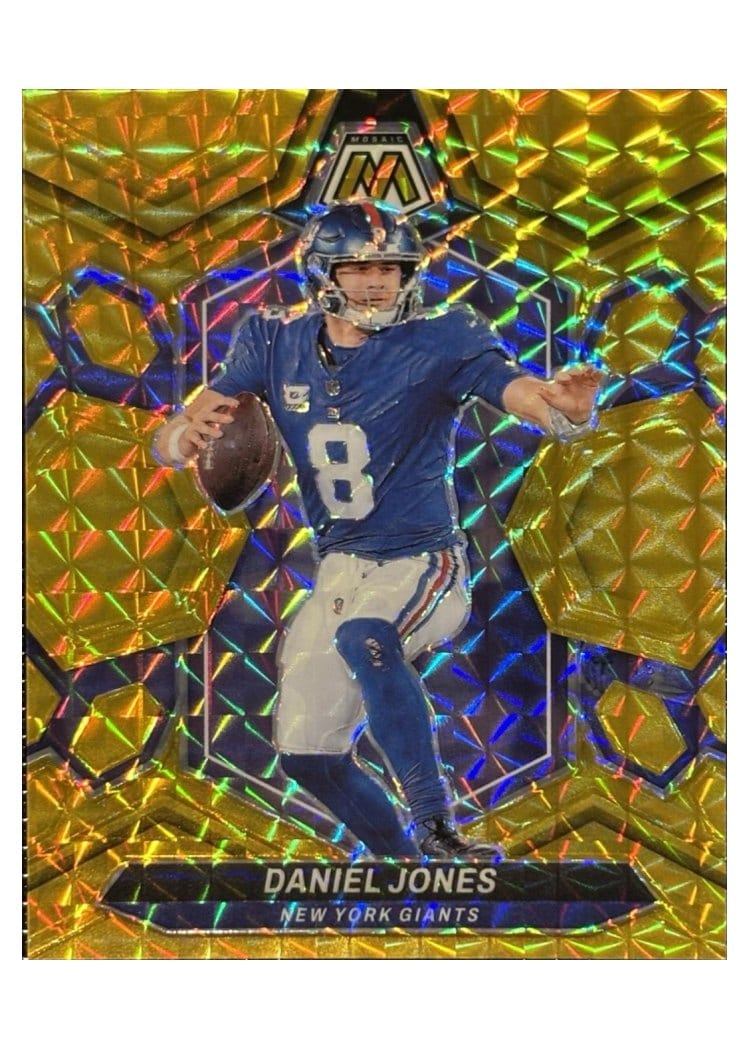 2024 Panini Mosaic Base Set Daniel Jones #162 card