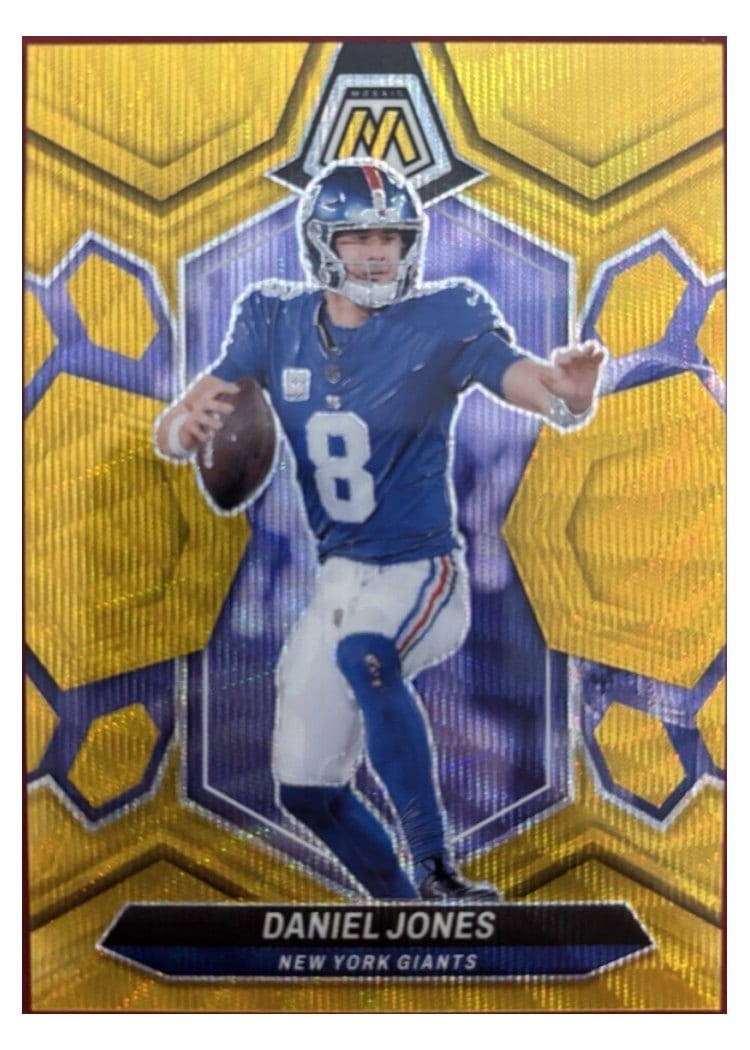 2024 Panini Mosaic Base Set Daniel Jones #162 card