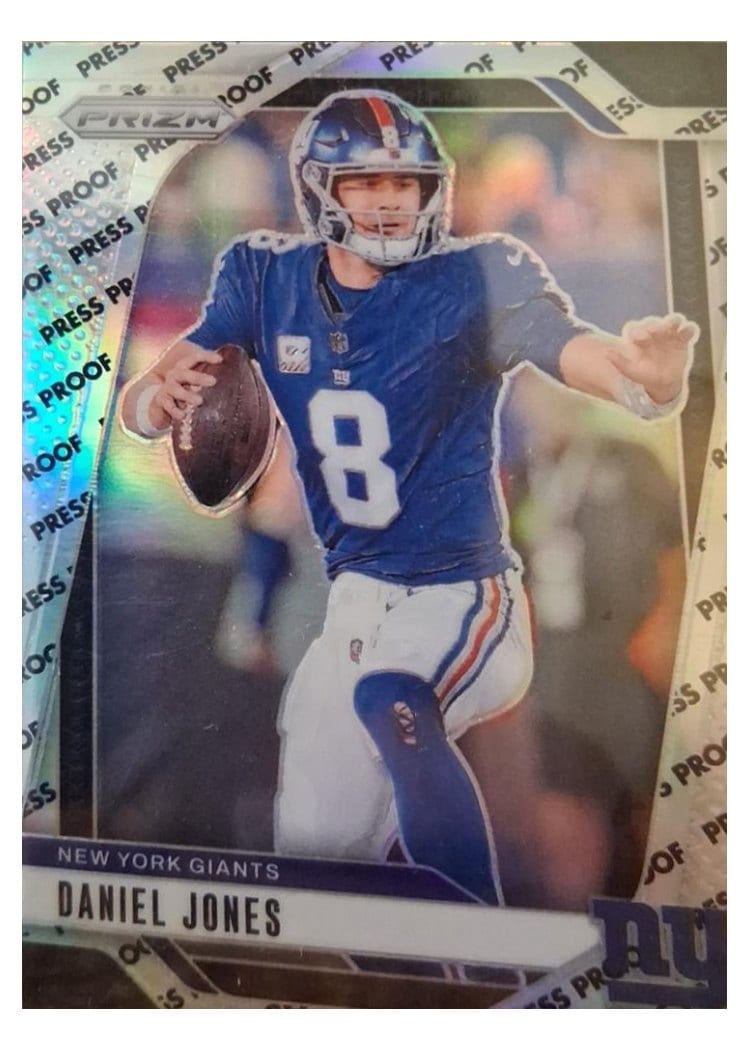 2024 Panini Prizm Base Set Daniel Jones #212 card