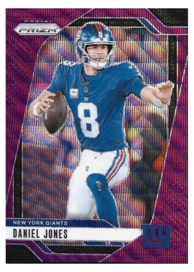2024 Panini Prizm Base Set Daniel Jones #212 card