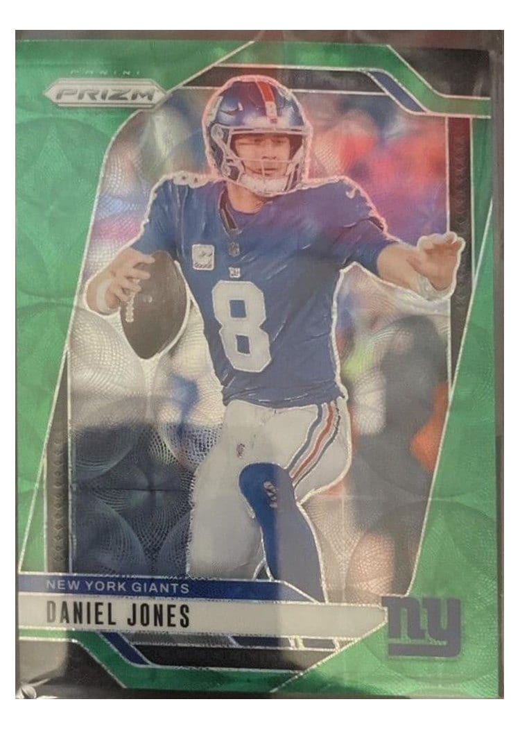 2024 Panini Prizm Base Set Daniel Jones #212 card