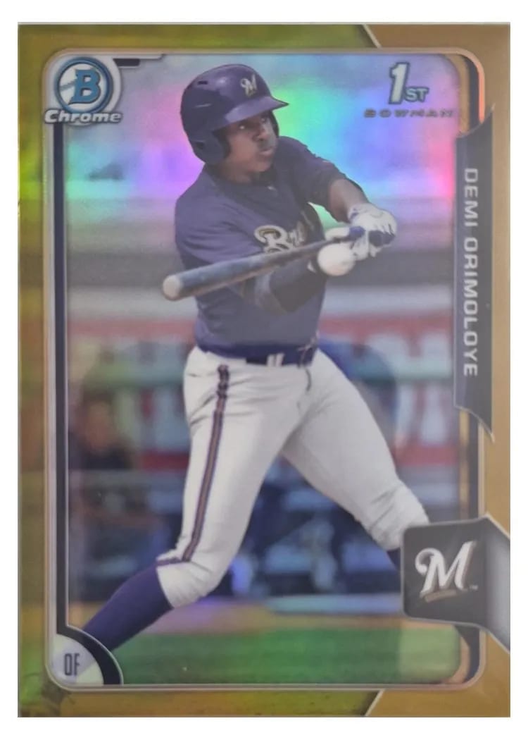 2015 Bowman Chrome Daniel Murphy #5 card