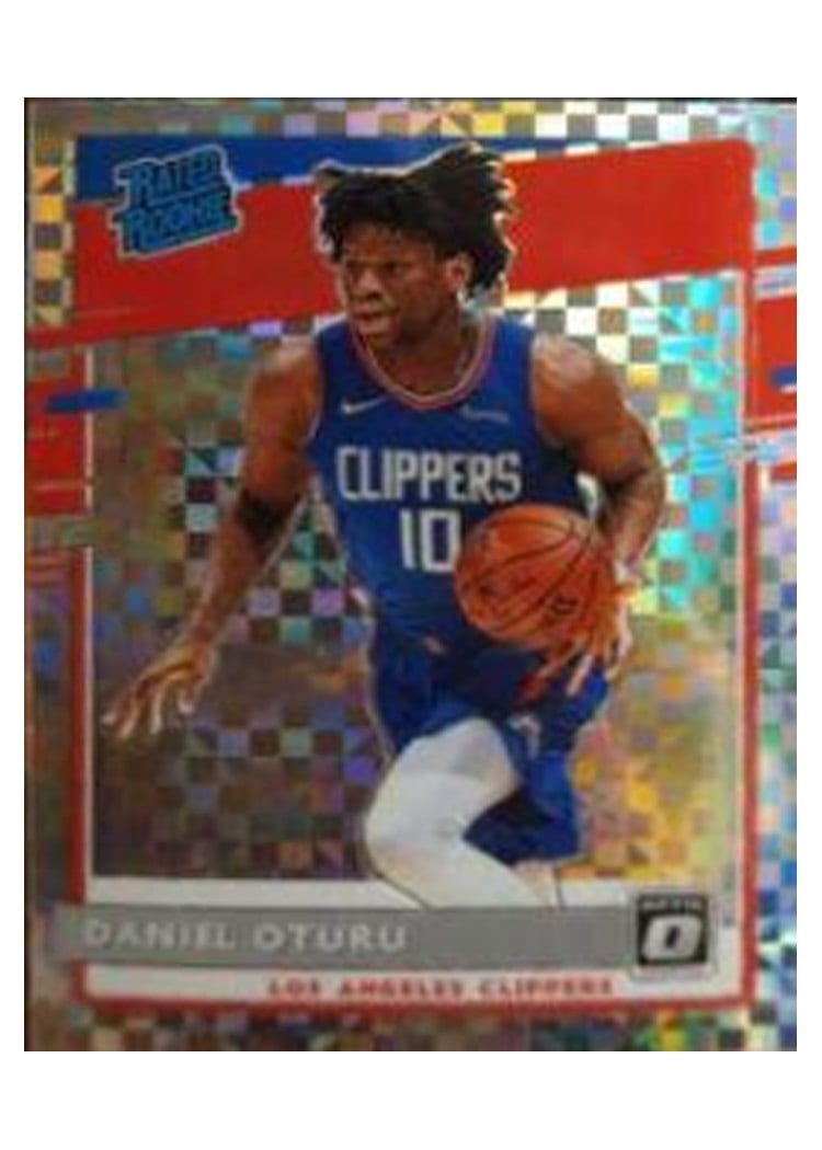 2020-21 Donruss Optic Base Set Daniel Oturu #183 card