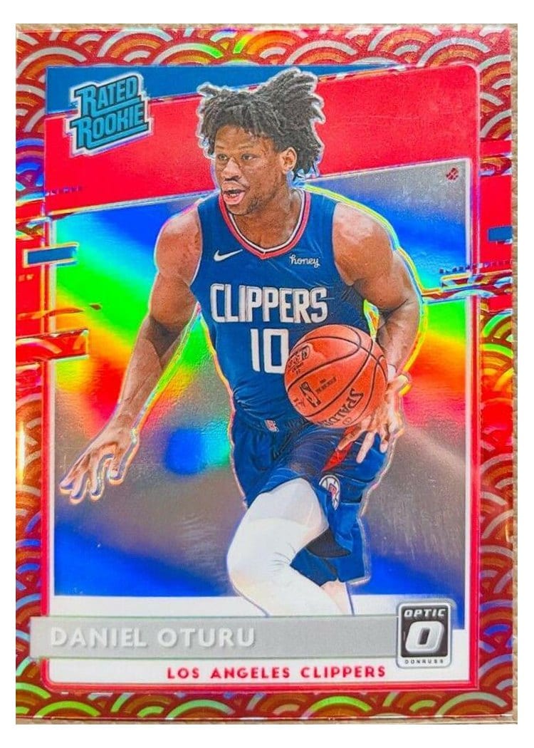 2020-21 Donruss Optic Base Set Daniel Oturu #183 card