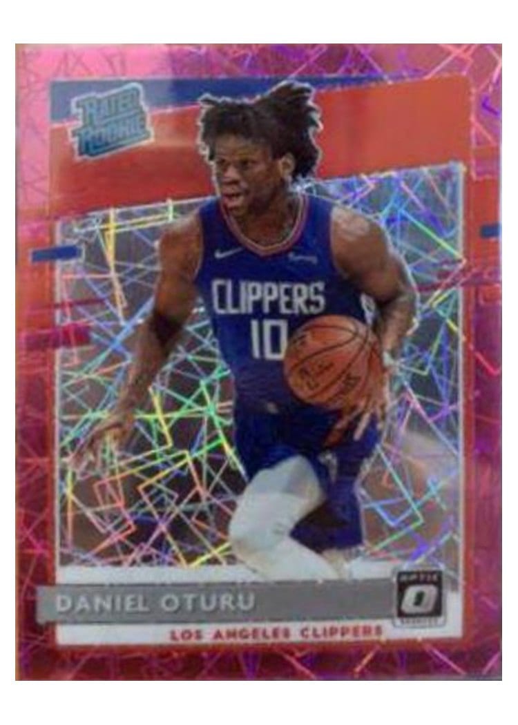 2020-21 Donruss Optic Base Set Daniel Oturu #183 card