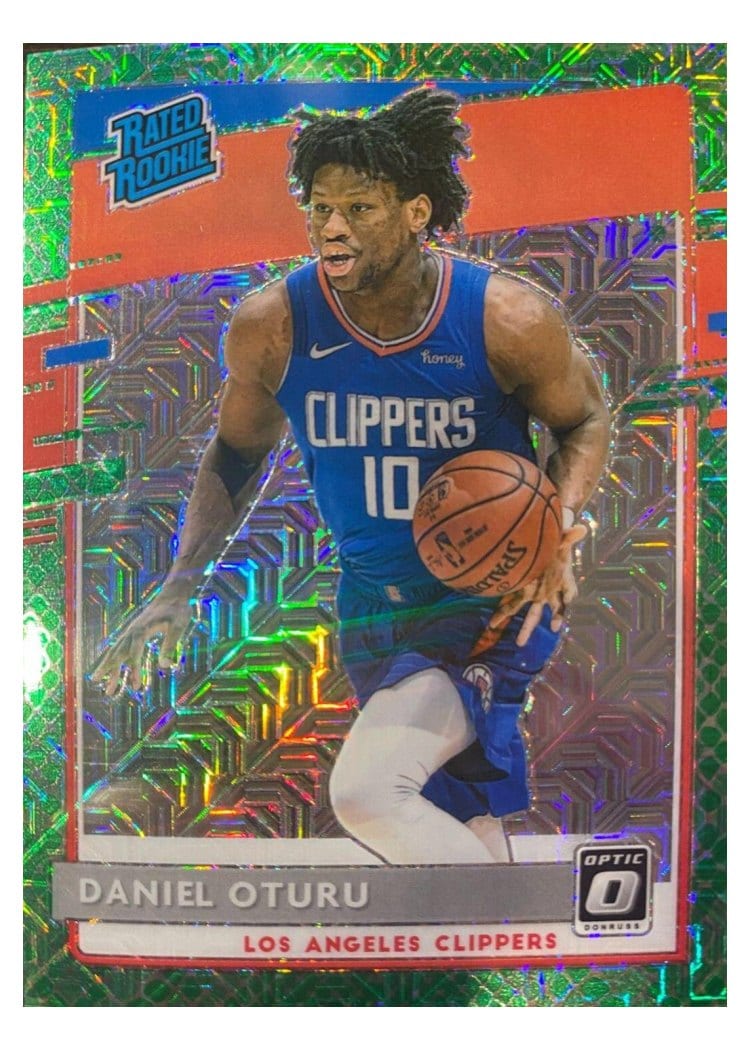 2020-21 Donruss Optic Base Set Daniel Oturu #183 card