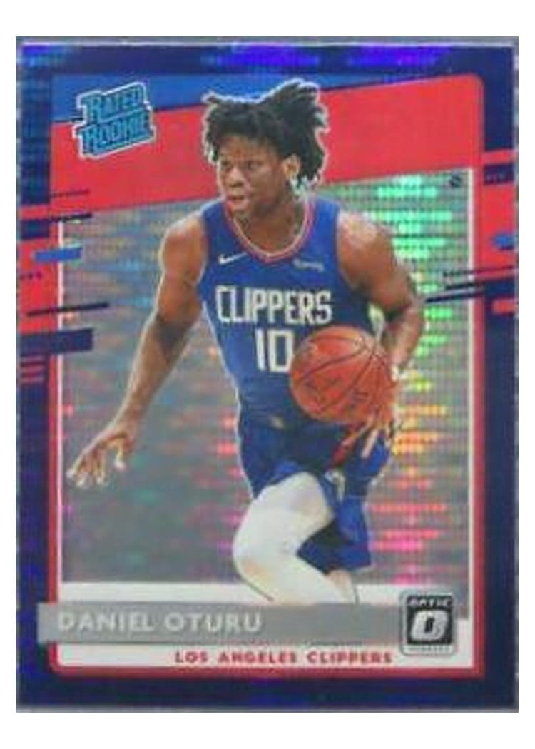 2020-21 Donruss Optic Base Set Daniel Oturu #183 card