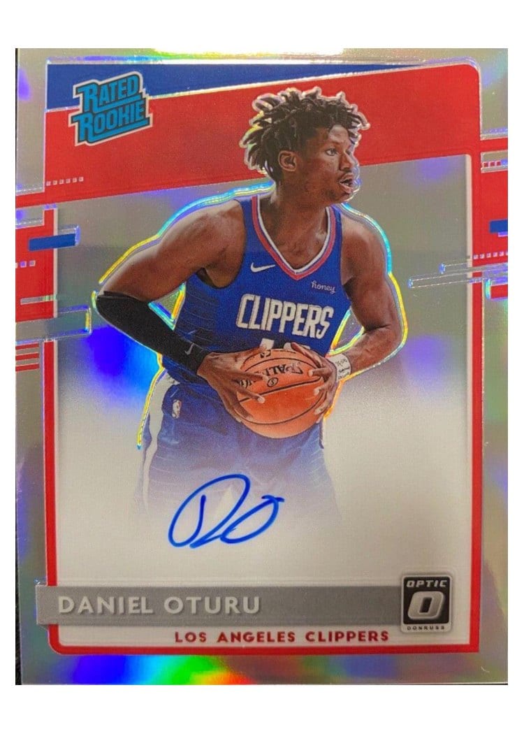 2020-21 Donruss Optic Base Set Daniel Oturu #183 card