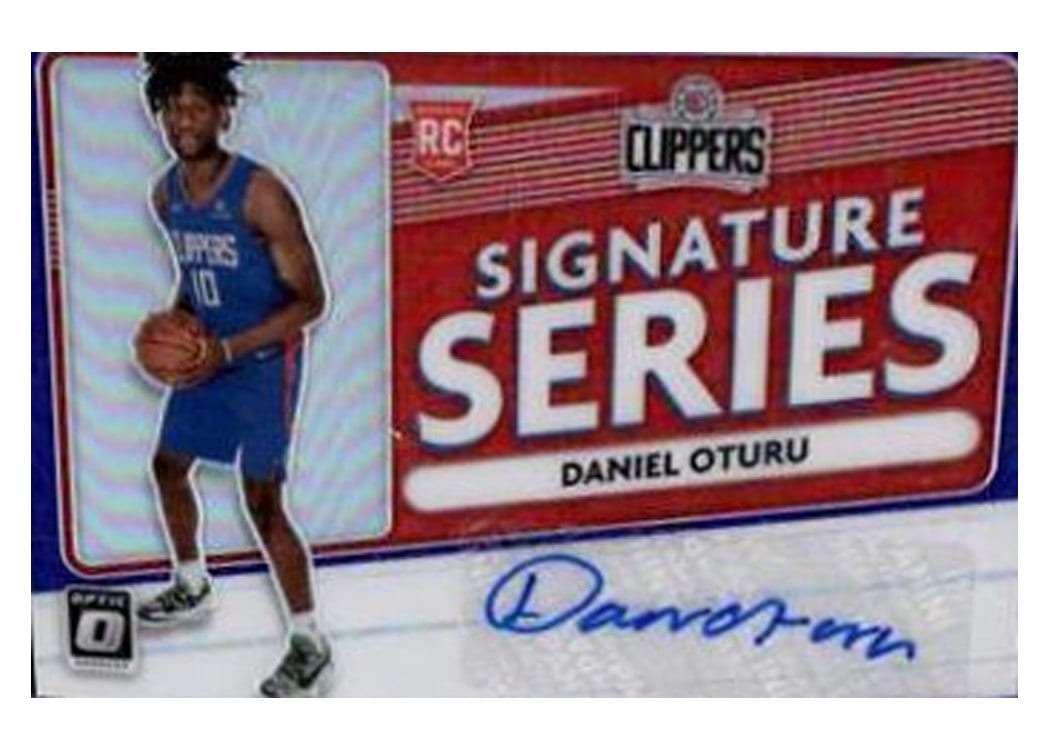 2020-21 Donruss Optic Base Set Daniel Oturu #183 card