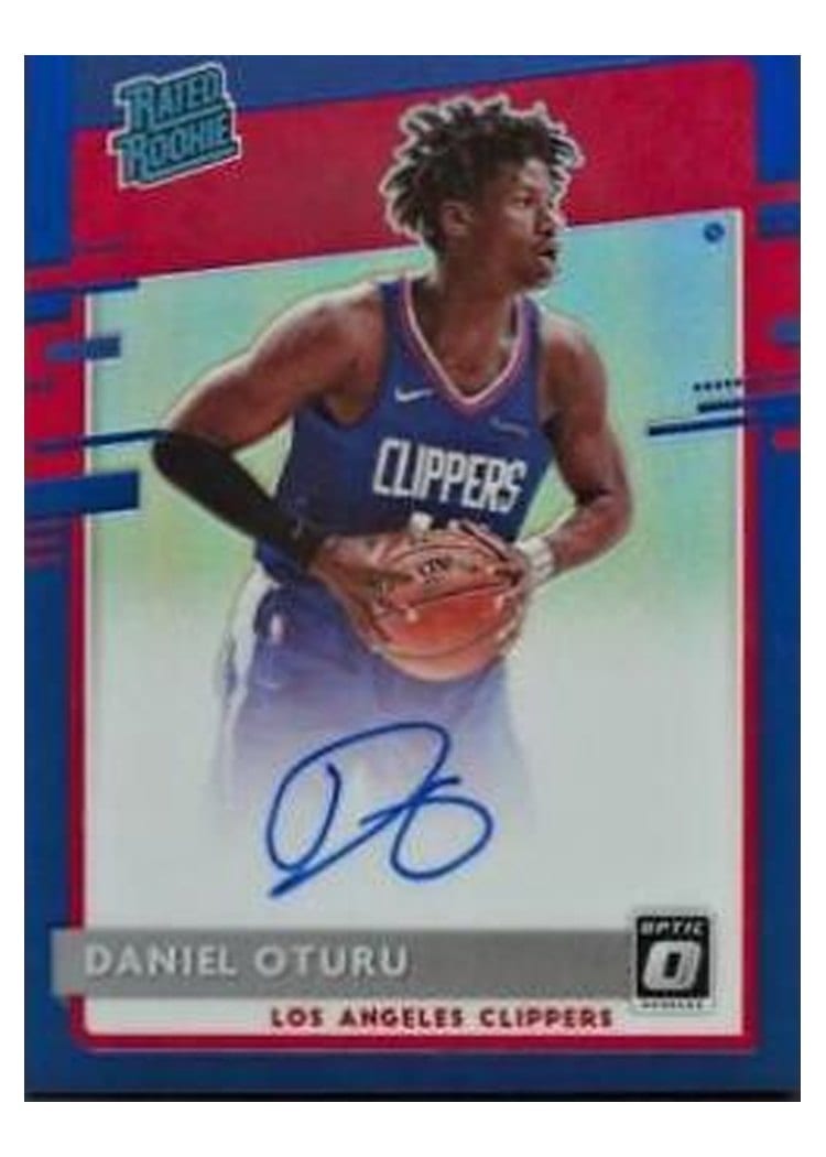 2020-21 Donruss Optic Base Set Daniel Oturu #183 card