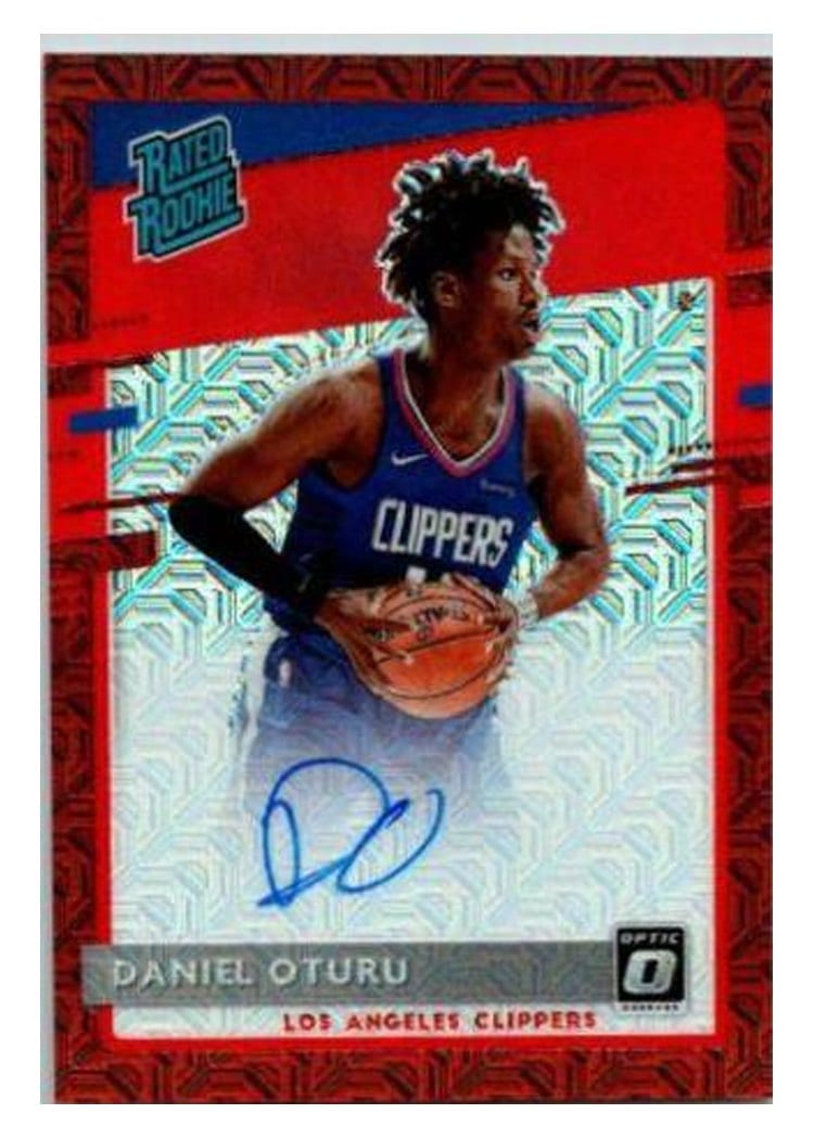 2020-21 Donruss Optic Base Set Daniel Oturu #183 card