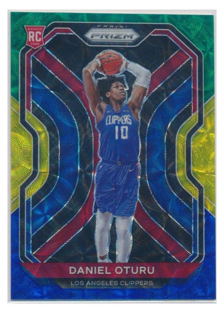 2020-21 Panini Prizm Base Set Daniel Oturu #279 card