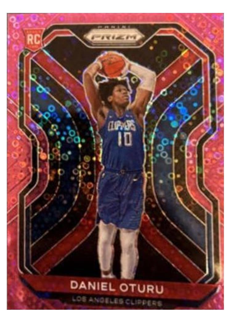 2020-21 Panini Prizm Base Set Daniel Oturu #279 card