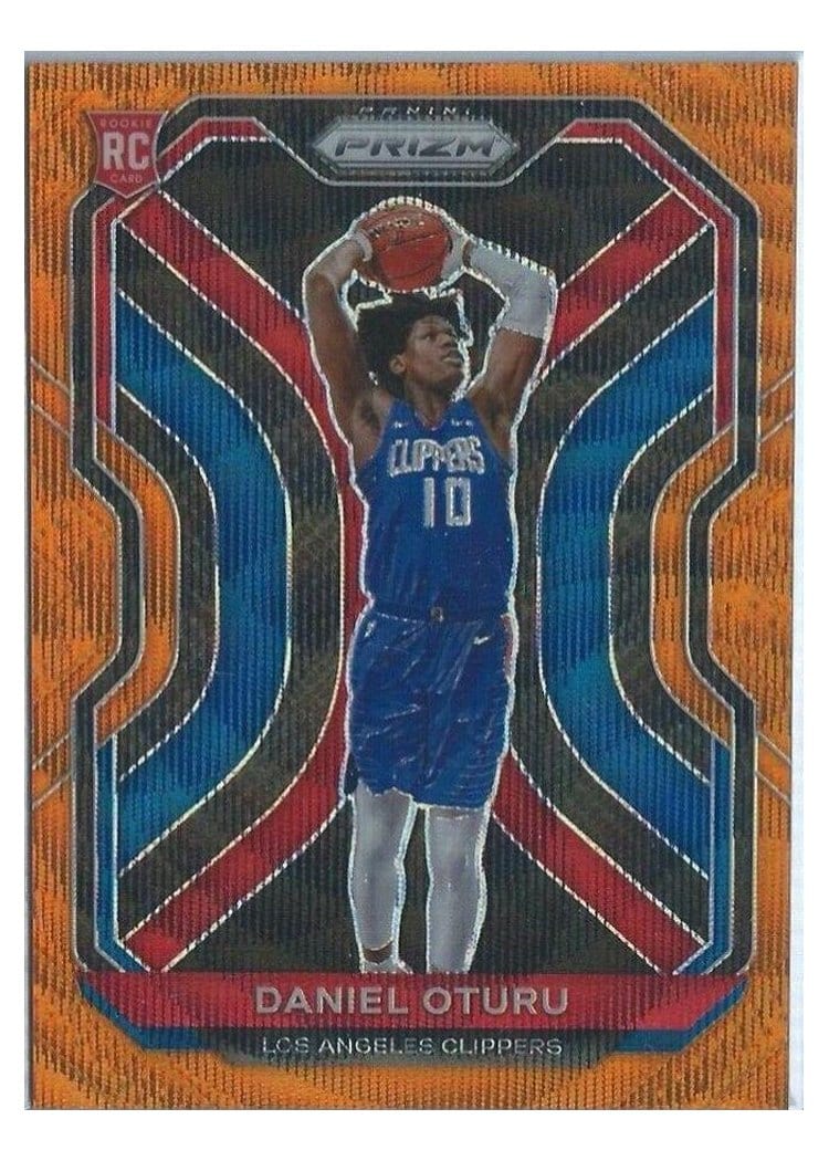 2020-21 Panini Prizm Base Set Daniel Oturu #279 card