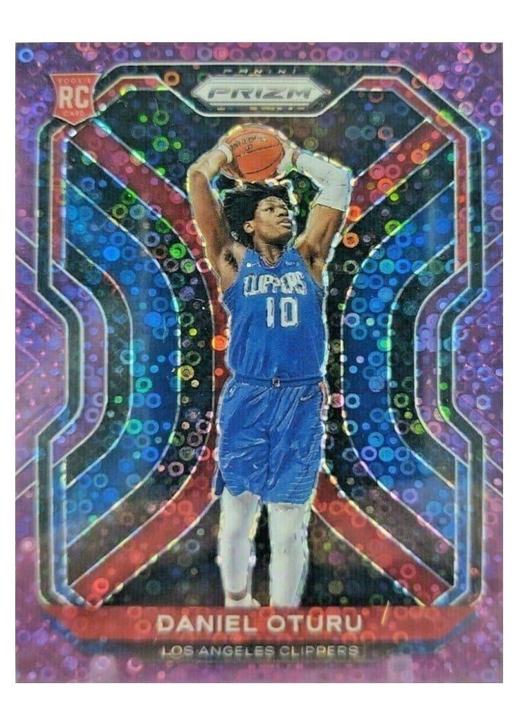 2020-21 Panini Prizm Base Set Daniel Oturu #279 card