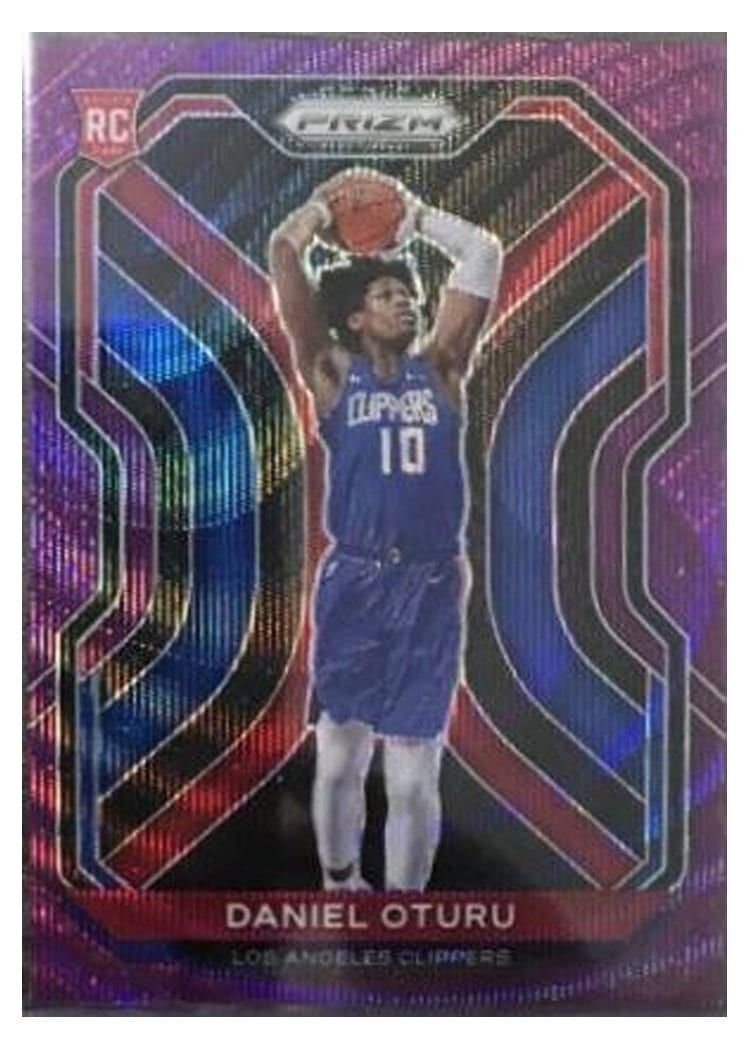 2020-21 Panini Prizm Base Set Daniel Oturu #279 card