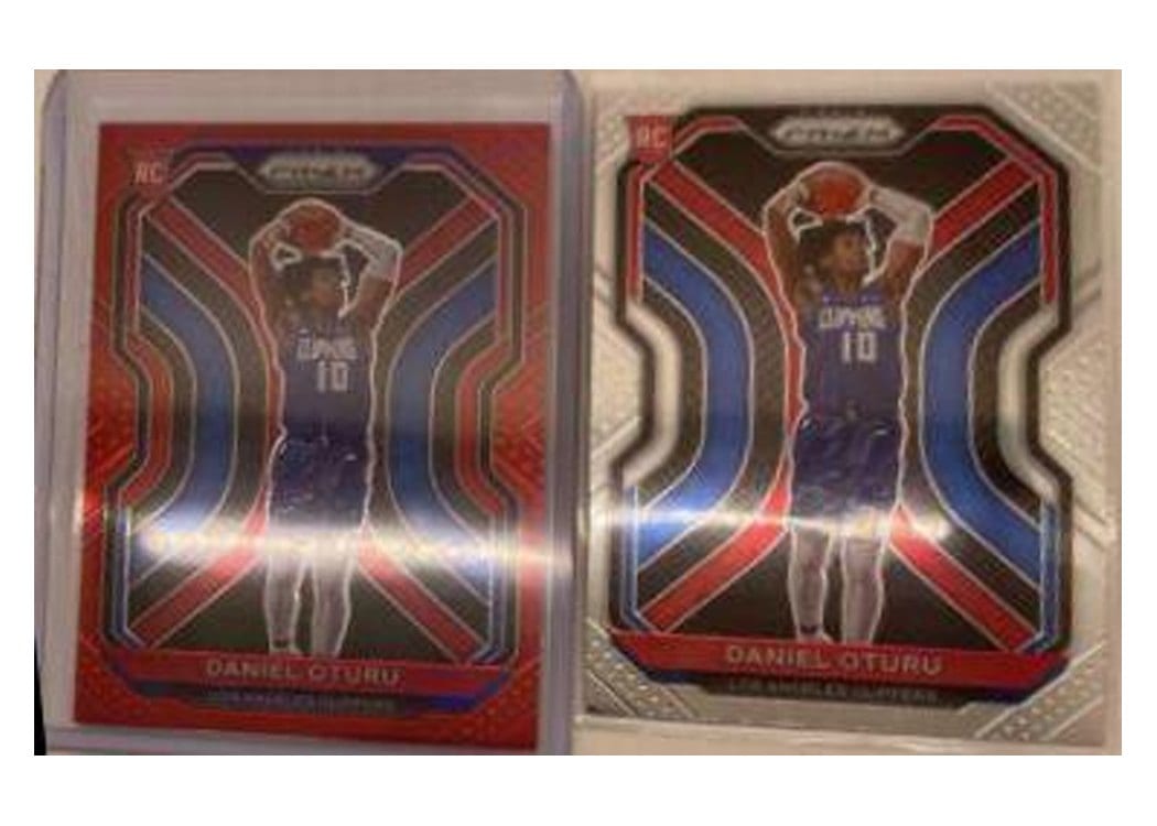 2020-21 Panini Prizm Base Set Daniel Oturu #279 card