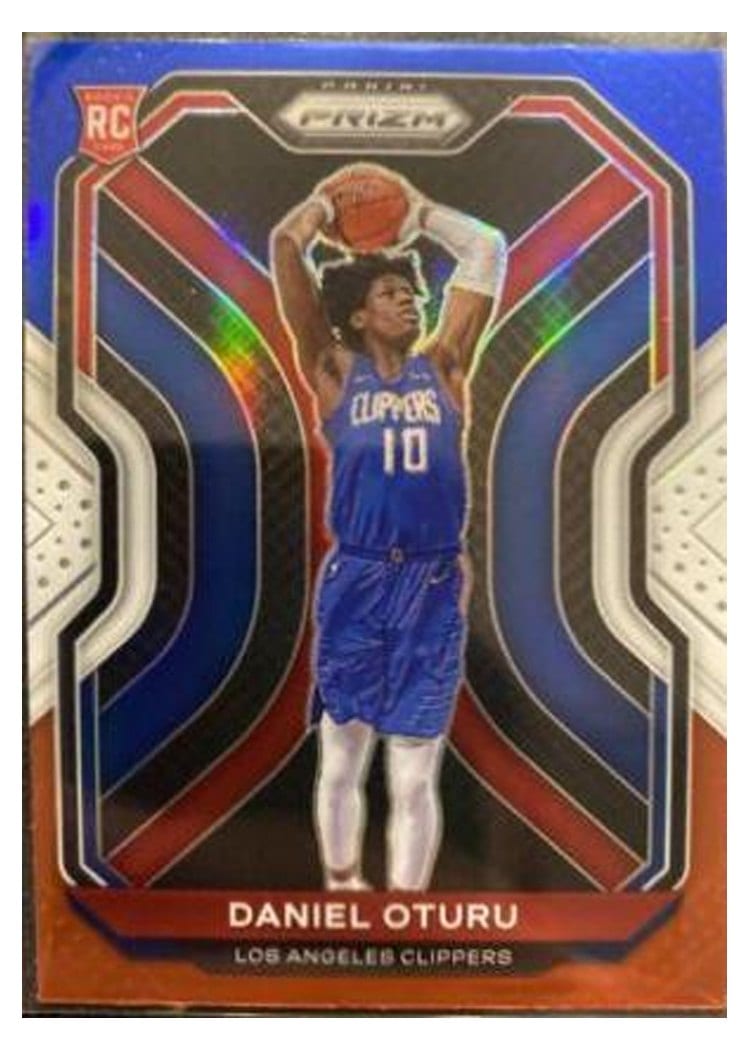 2020-21 Panini Prizm Base Set Daniel Oturu #279 card