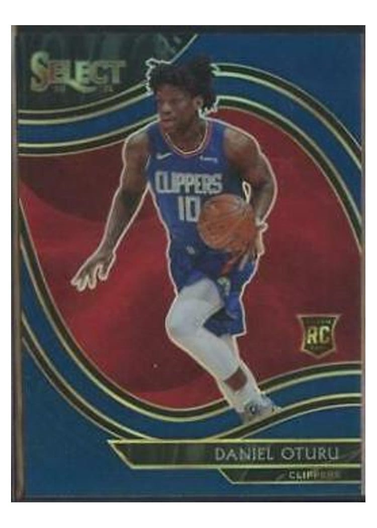 2020-21 Panini Select Base Set Daniel Oturu #268 card