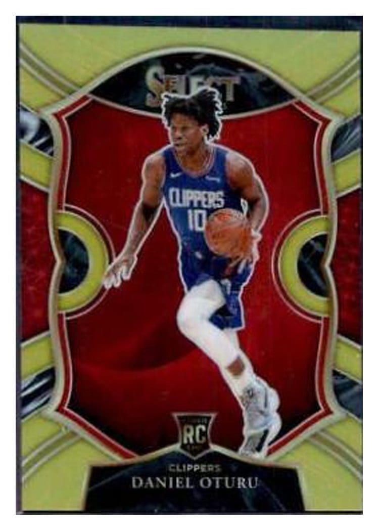 2020-21 Panini Select Base Set Daniel Oturu #268 card