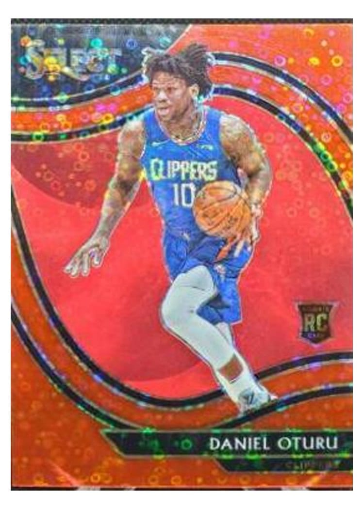 2020-21 Panini Select Base Set Daniel Oturu #268 card
