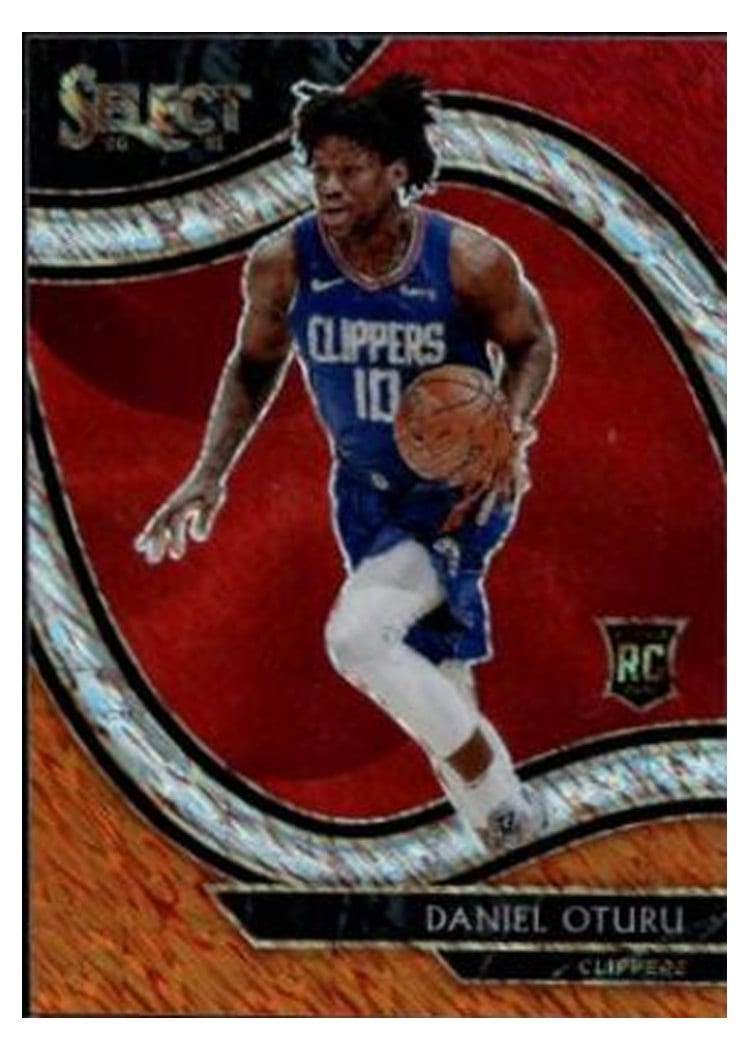 2020-21 Panini Select Base Set Daniel Oturu #268 card