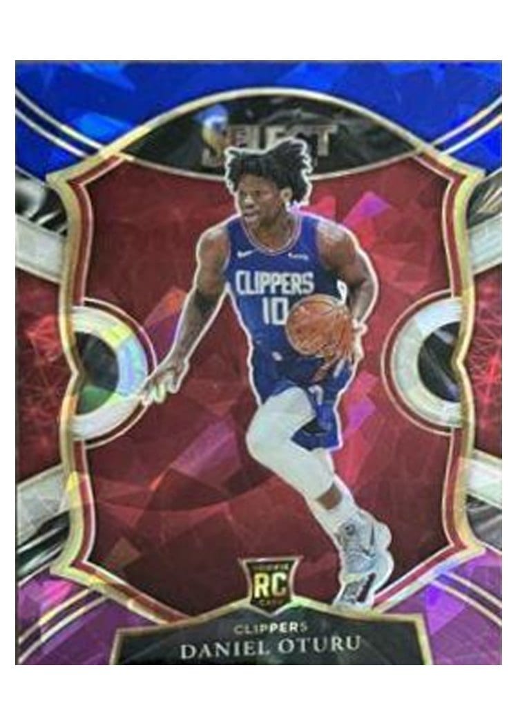 2020-21 Panini Select Base Set Daniel Oturu #93 card