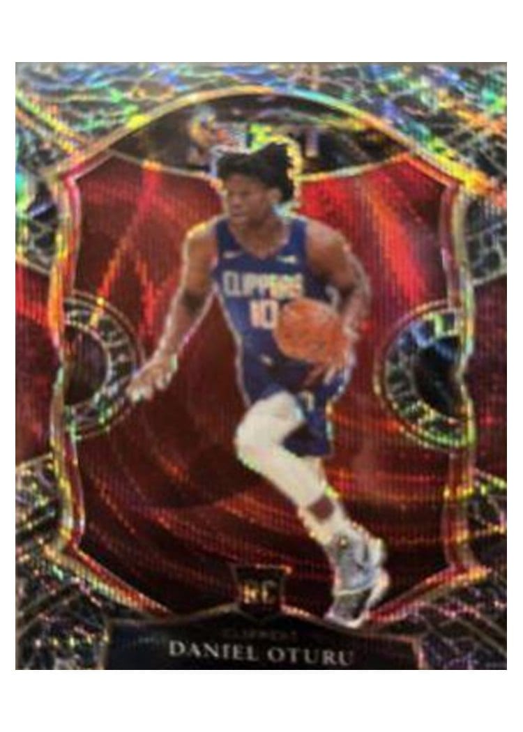 2020-21 Panini Select Base Set Daniel Oturu Elephant Prizm #93 card