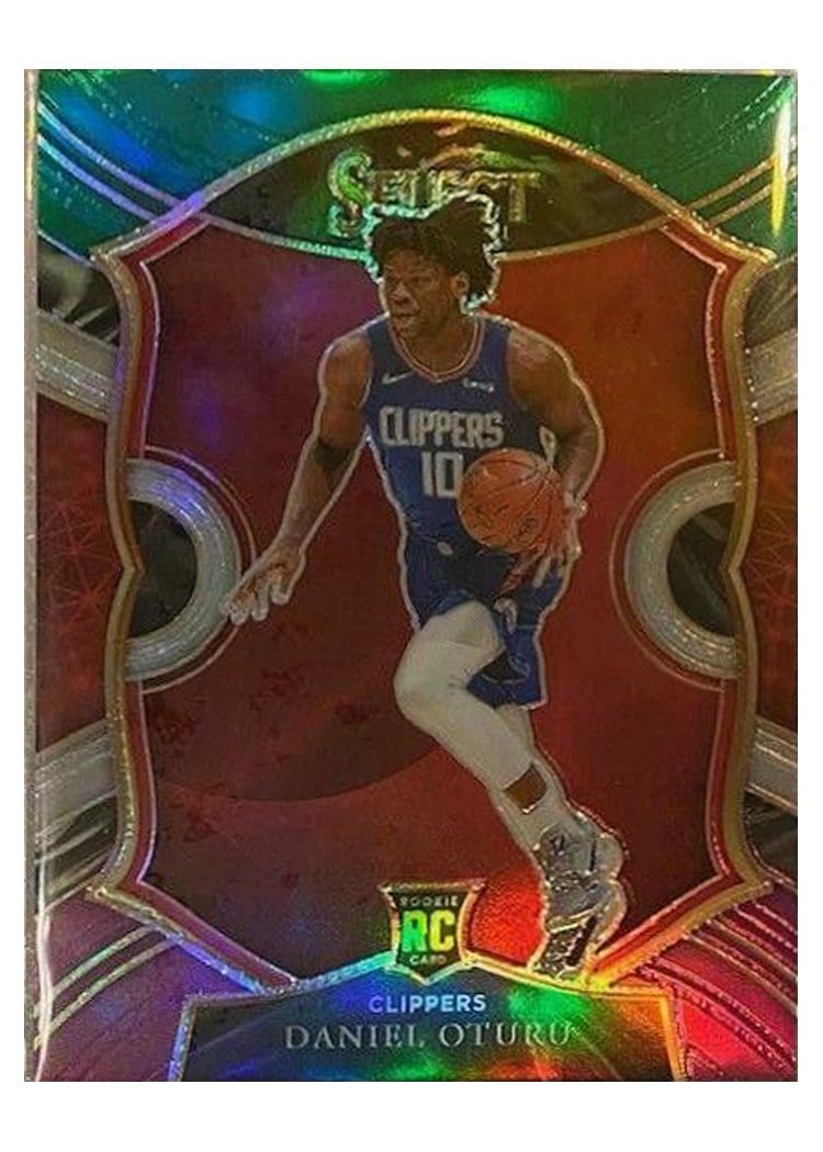 2020-21 Panini Select Base Set Daniel Oturu #93 card
