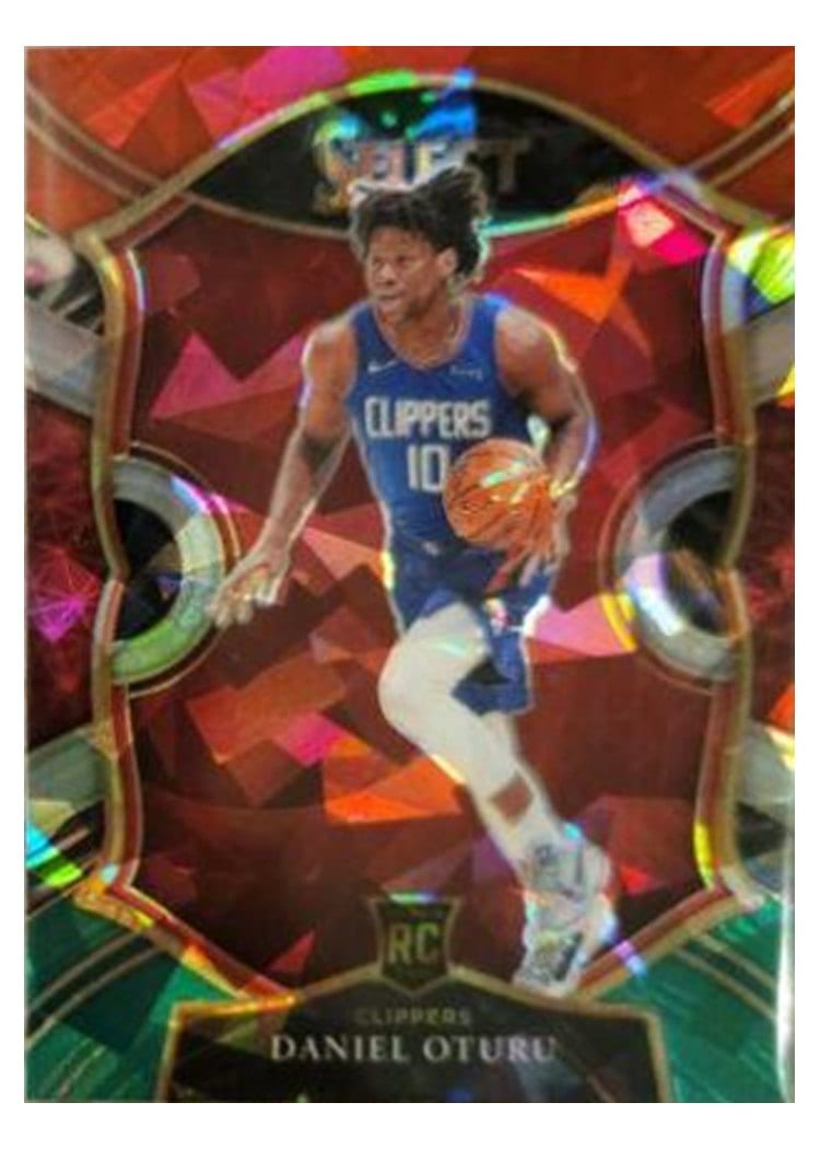 2020-21 Panini Select Base Set Daniel Oturu #93 card