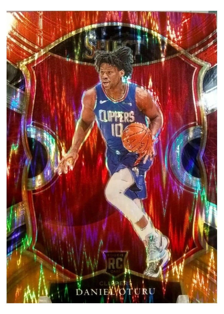 2020-21 Panini Select Base Set Daniel Oturu #93 card
