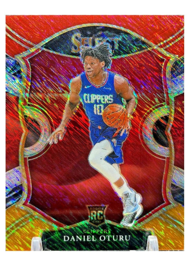 2020-21 Panini Select Base Set Daniel Oturu #93 card