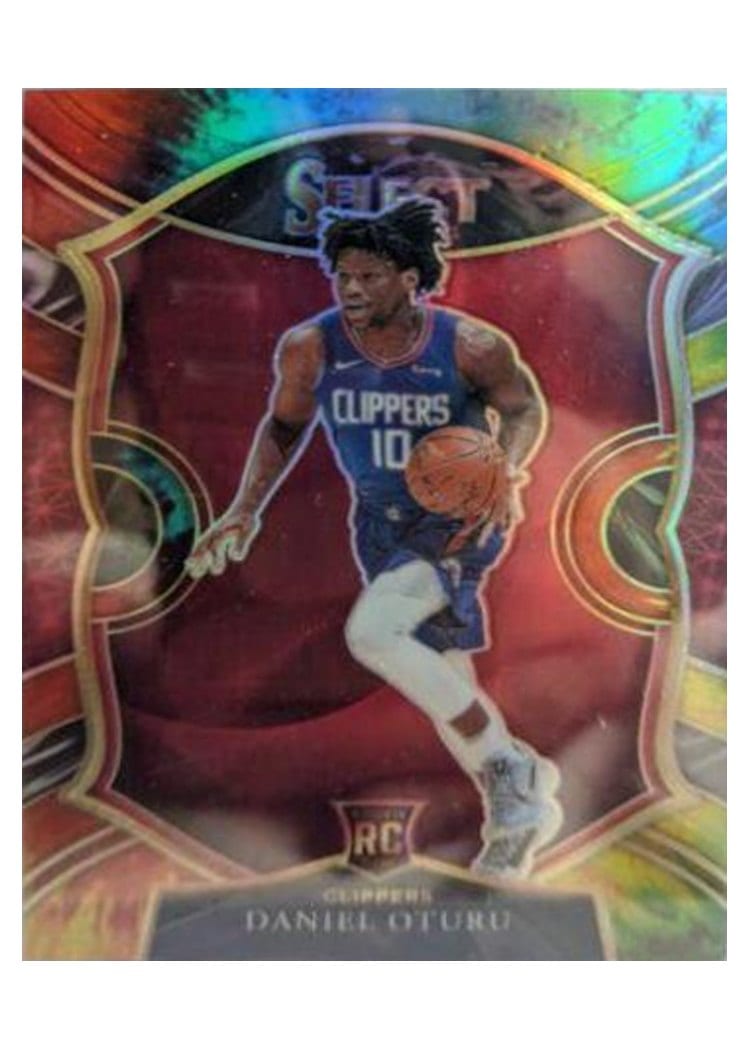 2020-21 Panini Select Base Set Daniel Oturu #93 card