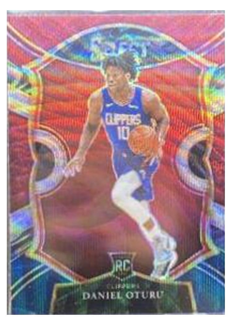2020-21 Panini Select Base Set Daniel Oturu #93 card