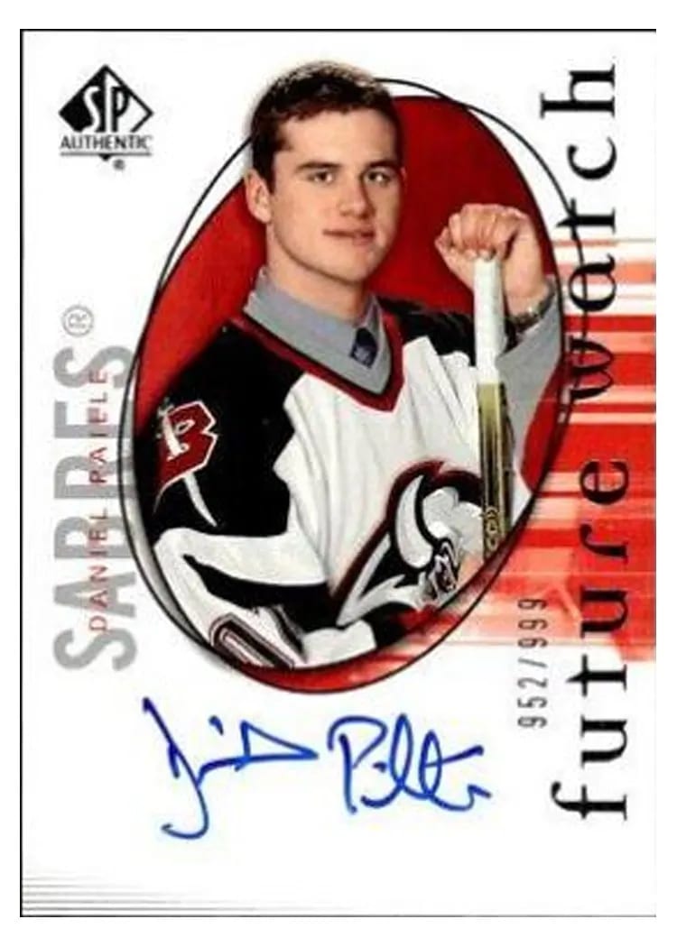 2005 SP Authentic Daniel Paille #198 card