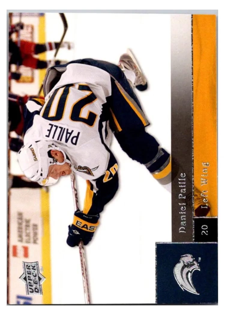 2009 Upper Deck Daniel Paille #13 card