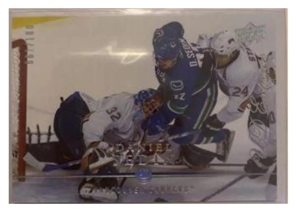 2008 Upper Deck Daniel Sedin #11 card